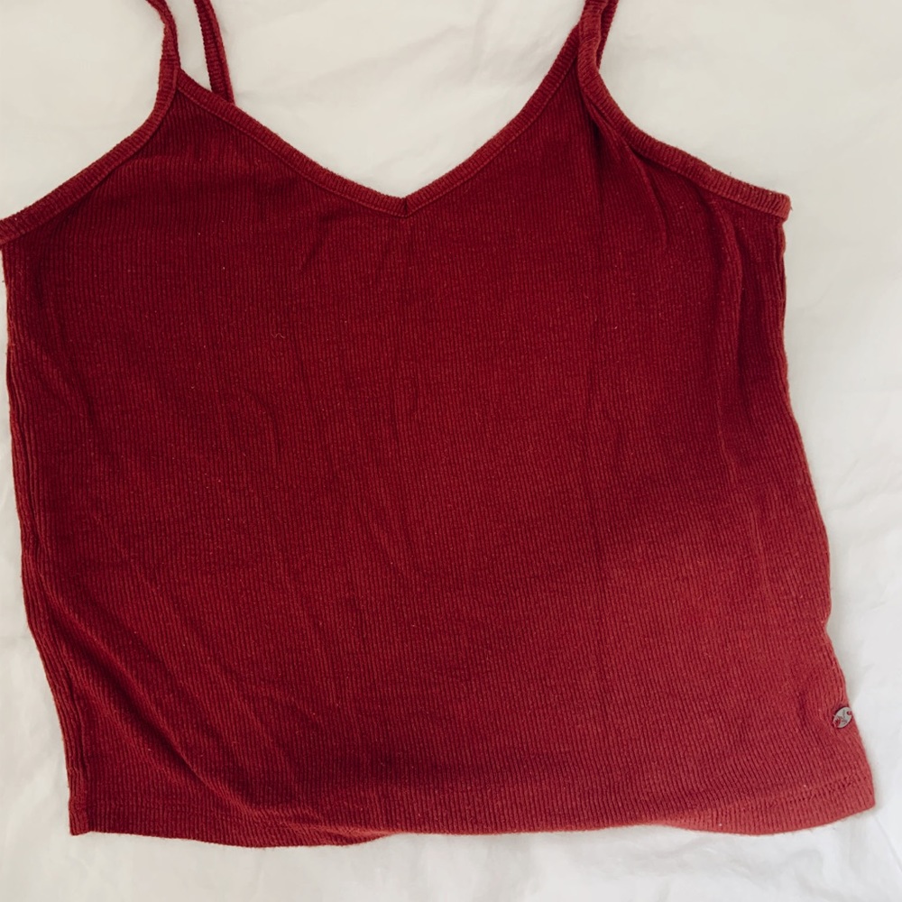 Red American Eagle tank top